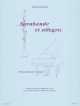 Sarabande Et Allegro: Clarinet & Piano (Leduc)