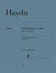 Sonata In E Minor XVI 34: Piano  (Henle)