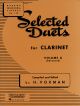 Selected Duets For Clarinet Vol.2 Clarinet Duet (voxman)