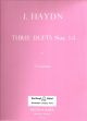 3 Duets Nos 1-3: Clarinets