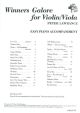Winners Galore: Violin Or Viola Piano Accompaniment (lawrance)