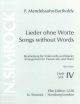 Songs Without Words: 4: Cello & Piano