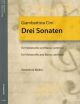 3 Sonatas: Cello & Piano  (Heinrichshofen)