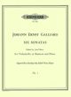 6 Sonatas No.1 A Minor: Cello & Piano