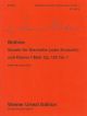 Sonata Op.120 No.1 F Minor: Clarinet & Piano (Wiener Urtext)