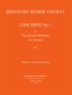 Concerto Eb Major Op.1: Clarinet & Piano (Breitkopf)