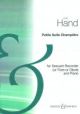 Petite Suite Champetre Op67: Descant Recorder and Piano