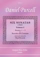 6 Sonatas 1-3 Vol.1: Treble Recorder And Piano (EMA)
