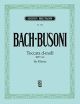 Toccata In D Minor: Piano (Breitkopf)