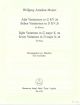 8 Variations In G Major K24 and 7 Variations In D Major K25: Piano (Barenreiter)