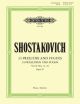 24 Preludes And Fugues Op.87: Book 2: Piano  (Peters)