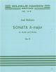 Sonata A Major Op.9: Violin & Piano (Chester)