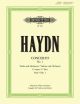 Violin Concerto C Major: Violin & Piano (Peters)