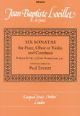 6 Sonatas Op.5: Vol 2: Flute Or Violin & Piano Edited By Paul Everett