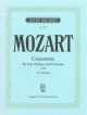 Violin Concerto C Major Kv190: Violin And Piano (Breitkopf)