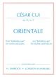 Orientale: Op50 No9: Violin and Piano