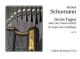 6 Fugues On The Name Bach: Organ (Breitkopf)