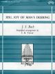 Bach J S: Jesu Joy Of Mans Desiring: Easy Organ (OUP)
