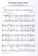 The 12 Days Of Christmas: Vocal SATB
