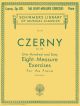 160 Eight Measure Exercises Op.821 Piano (Schirmer)