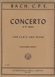 Flute Concerto D Minor: Flute & Piano (International)