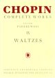 Complete Works IX: Waltzes: Piano (paderewski)