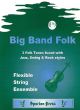 Flexible String Ensemble: Big Band Folk: String Ensemble: Folk: Score and Parts