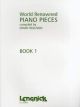 World Renowned Piano Pieces: Book 1