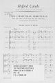 2 Christmas Spirituals: Vocal SATB (OUP)