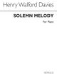 Solemn Melody: Piano (Archive) (Novello)