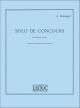 Solo De Concours: Clarinet & Piano (Leduc)