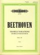 Variations Op120 Diabelli: Variations: Piano (Peters)