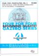 Four For Four Flutes: Vol.3 Christmas: Flute Quartet: Sc&pts (holcombe)