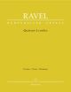 Ravel: String Quartet: Quatuor A Cordes: Parts (Barenreiter)