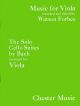 6 Suites For Solo Cello Arranged For Viola (Chester)