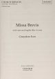 Missa Brevis: Vocal SATB (OUP)