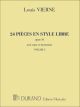 24 Pieces En Style Libre: Op.31 Vol.2: Organ (Durand)
