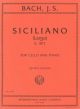 Sicillano: (Largo): Cello & Piano  (International)