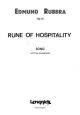 Rune Of Hospitality: Vocal Solo (Lengnick)