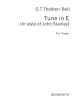 Tune In E Major: Organ (Bosworth)