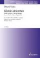 Stille Lieder: Silent Songs: SATB:  Mixed Choir