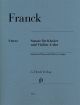 Sonata A Major Violin And Piano (Henle)