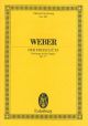 Der Freischutz Overture: Miniature Score
