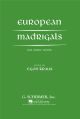 European Madrigals Vocal SATB (kraus)
