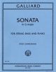 Sonata: F Maj: Double Bass