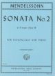 Sonata D: Cello & Piano (International)