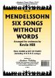 6 Songs Without Words Orchestra Score & Parts