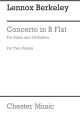 Concerto In B Flat: 2 Pianos (Cheters)