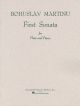Sonata For Flute And Piano (Schirmer)