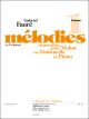 Melodies: Vol 1: Violin Or Cello and Piano